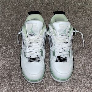 Jordan Women's Sneakers - White and Mint